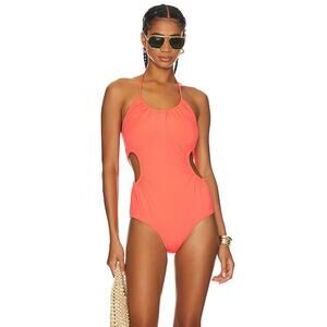 Ulla Johnson Mabel One Piece Swimsuit in Plumeria Size Medium
